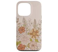 Carcasa para iPhone 13 Pro Retro Floral Animal Print Butterfly Boho Flowers Aesthetic