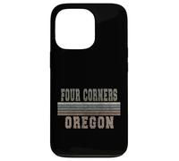 Carcasa para iPhone 13 Pro Retro Four Corners Oregón
