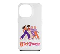 Carcasa para iPhone 13 Pro Retro Girl Power Pink Diverse Women Inclusion Groovy 70s