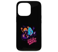 Carcasa para iPhone 13 Pro Ride The Sweet Wave, diseño Retro de neón y Frutas para Surf