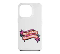 Carcasa para iPhone 13 Pro Rocky Horror Show Stay Sane Inside Insanity Columbia Cita