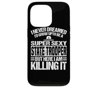 Carcasa para iPhone 13 Pro Ropa de State Trooper - Divertido diseño de Great Troopers