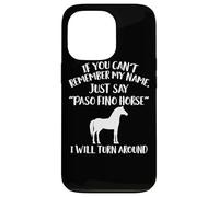 Carcasa para iPhone 13 Pro Ropa Paso Fino - Divertido diseño increíble para Amantes de los Caballos