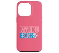 Carcasa para iPhone 13 Pro Rosa Malibu Beach Cool California Surfing Surf Surfer Deportivo