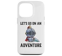 Carcasa para iPhone 13 Pro RPG Gamer Let's Go On An Adventure Knight Jugador Juego