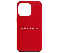 Carcasa para iPhone 13 Pro Run Like A Beast - Urban Minimalist Streetwear Graphic tee