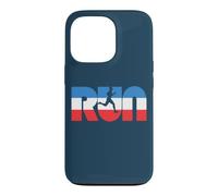 Carcasa para iPhone 13 Pro Run Vintage Red White & Blue Retro Runner Graphic