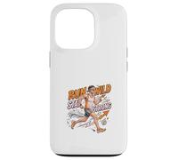 Carcasa para iPhone 13 Pro Run Wild Stay Strong Running Motivación Diseño