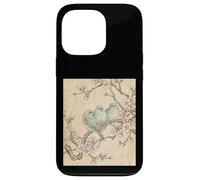 Carcasa para iPhone 13 Pro Sakura Birds Harmony Arte de Tinta Japonesa