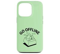 Carcasa para iPhone 13 Pro Salir Offline Camping Senderismo
