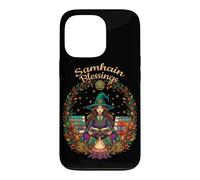 Carcasa para iPhone 13 Pro Samhain Blessings Wicca Rueda del Año