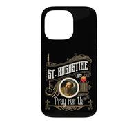 Carcasa para iPhone 13 Pro San Agustín de Hipopótamo Orar por Nosotros Ciudad Católico