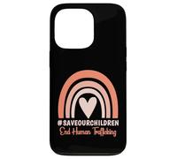 Carcasa para iPhone 13 Pro Save Our Children Shirt End Human Trafficking Concientización