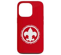 Carcasa para iPhone 13 Pro Scouting Fleur De lis & Scout Law BSA Cub Scouts Logo