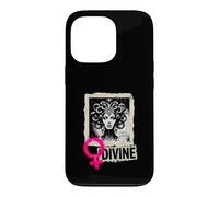 Carcasa para iPhone 13 Pro Serpiente Diosa Divina Femenina Mítica Medusa Poder