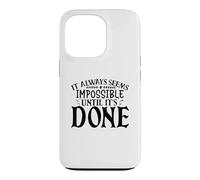 Carcasa para iPhone 13 Pro Siempre Parece Imposible hasta Que se Hace motivador