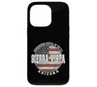 Carcasa para iPhone 13 Pro Sierra Vista Arizona, Bandera Americana Vintage