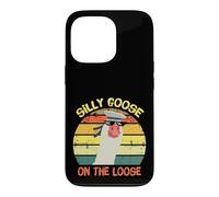 Carcasa para iPhone 13 Pro Silly Goose On The Loose Funny Saying Vintage