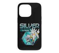 Carcasa para iPhone 13 Pro Silver 20 Years of The Future Anniversary Vintage Distressed