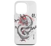 Carcasa para iPhone 13 Pro Símbolo Chino Fuerza de Poder Dragón Tradicional 2024 Kanji