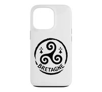 Carcasa para iPhone 13 Pro Símbolo de la Herencia Celta de Bretagne Triskel