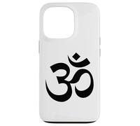 Carcasa para iPhone 13 Pro Símbolo Om AUM Meditación Sagrada Espiritual Arte Zen.