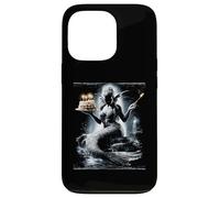 Carcasa para iPhone 13 Pro Sirena Agua NINFA Mar Océano Pastel Cumpleaños Fiesta Cumpleaños
