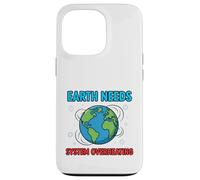Carcasa para iPhone 13 Pro Sistema Planeta Advertencia Ambiental Conciencia Ilustración