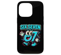 Carcasa para iPhone 13 Pro Six Seven Glitch Mascot - Divertido Italiano Brainrot 67 Meme