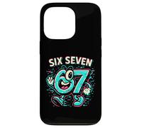 Carcasa para iPhone 13 Pro Six Seven Glitch Mascot - Divertido Italiano Brainrot 67 Meme