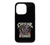 Carcasa para iPhone 13 Pro Skeleton Nurse Caffeine & Chaos Night Shift