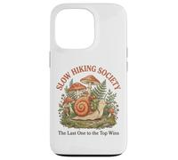 Carcasa para iPhone 13 Pro Slow Hiking Society The Last One To The Top Wins Naturaleza