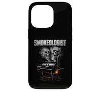 Carcasa para iPhone 13 Pro Smokeologist Funny BBQ Smoker Pitmaster Grill Master Humor