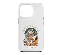 Carcasa para iPhone 13 Pro Snack Committee Chairman, Raccoon Camping Humor