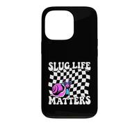 Carcasa para iPhone 13 Pro Snail Slug Retro Humorous Graphic Slug Life Matters