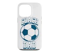 Carcasa para iPhone 13 Pro Soccer Coach Dad Like a Regular Dad but Way Cooler Soccer