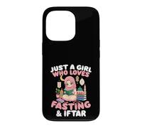 Carcasa para iPhone 13 Pro Solo Chica Le Encanta Ayunar Iftar Musulmán Ramadán