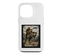 Carcasa para iPhone 13 Pro Solo Otro día Normal | Retro Bigfoot Capibara T-Rex