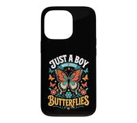 Carcasa para iPhone 13 Pro Solo un niño Que Realmente ama y Adora Las Mariposas