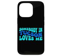 Carcasa para iPhone 13 Pro Somebody in Tucson Loves Me Modern Boho Vibe