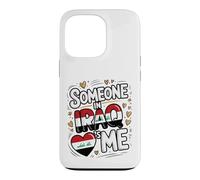 Carcasa para iPhone 13 Pro Someone In Iraq Loves Me Heart Iraq Flag