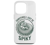 Carcasa para iPhone 13 Pro Sometimes I Just Be Spiky Funny Grumpy Uromastyx Lagarto