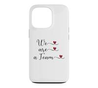 Carcasa para iPhone 13 Pro Somos un Equipo Lindo Regalo tipográfico Escrito a Mano