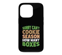 Carcasa para iPhone 13 Pro Sorry Can't Cookie Season How Many Boxes