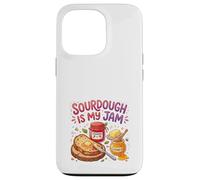Carcasa para iPhone 13 Pro Sourdough Is My Jam Funny Baking for Women Bakers Moms