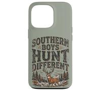 Carcasa para iPhone 13 Pro Southern Boys Hunt Different Vintage Hunting Whitetail