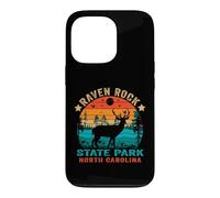 Carcasa para iPhone 13 Pro Souvenir Retro al Atardecer en el Parque Estatal Raven Rock de Carolina del Norte