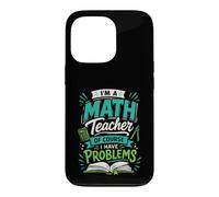 Carcasa para iPhone 13 Pro Soy Profesor de matemáticas, por Supuesto, Tengo Problemas Diseño
