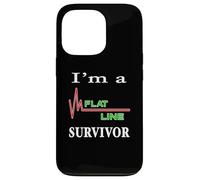 Carcasa para iPhone 13 Pro Soy una línea Plana Survivor Near Death Experience - Paro cardíaco