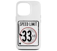 Carcasa para iPhone 13 Pro Speed Limit 33 1/3 RPM Vinyl Registro Álbum de Música DJ